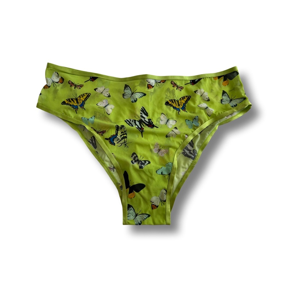 parade high rise cheeky underwear, silky mesh